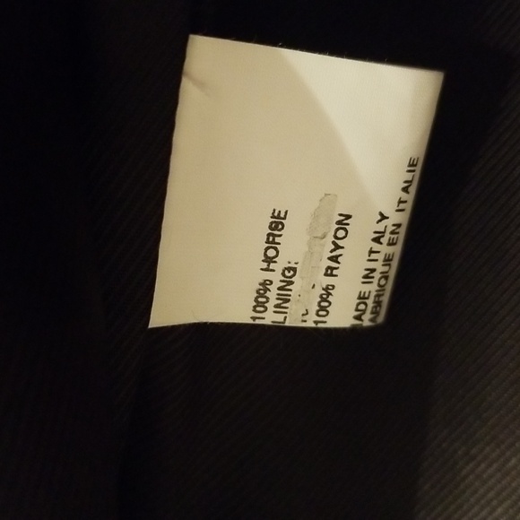 L.K.Bennett  coat ,animal print, horse hair ,size 4 - Picture 6 of 8